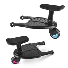 Accesorios para asiento de coche de bebé, adaptador de Pedal, remolque auxiliar, patinete gemelo, autoestopista, placa de pie, accesorios para cochecito 2024 - compra barato