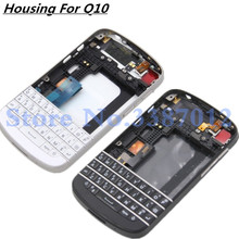 Original For Blackberry Q10 Full Complete Housing Cover Case With Keyboard Button 100% Testing Work 2024 - buy cheap