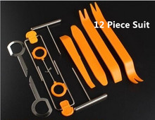 12 Piece Suit Auot Plastic Fastener Removal Tool Car Door Engine Cover Clips Installer Repair Tools for All Car Clamp 2024 - buy cheap