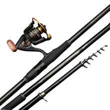 Rock Fishing Rod with Drum Reel Super Hard Positioning Telescopic Fishing Rod Light Portable Long Sections Hand Pole Fish Gear 2024 - buy cheap