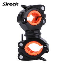 Sireck Bike Light Holder 360 Degree Rotate Bicycle Light Holder Cycling LED Flashlight Lamp Handlebar Holder Bike Accessories 2024 - buy cheap