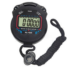 New Sports Stopwatch Professional Handheld Digital LCD Sports Stopwatch Chronograph Counter Timer with Strap 2024 - buy cheap