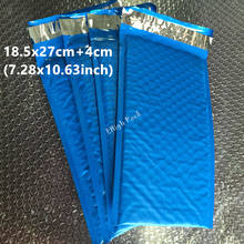 18.5*27cm(7.28*10.63inch) 20pcs/lot Usable space Blue Poly bubble Mailer envelopes padded Mailing Bag Self Sealing 2024 - buy cheap