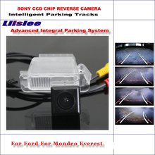 Liislee Car Rear Camera For Ford Mondeo Everest 2016 Intelligent Parking Tracks Reverse Backup Camere NTSC RCA AUX 2024 - buy cheap