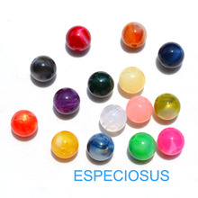 DIY Jewelry Making Accessory 14MM Magic Acrylic Illusory Color Beads Shivering Spacer Round Shape Mix Color Earring Departments 2024 - buy cheap