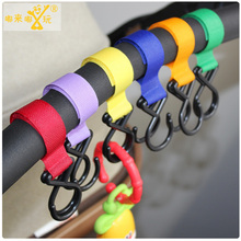 5PCS/ Set Organizer Hooks Baby Stroller Accessories Pram Pushchair Hanger Hanging Carriage Toys Double Promotion Random Colors 2024 - buy cheap