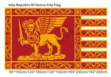 KAFNIK,90*150 см/128*192 см/192*288 СМ, итальянская Республика Венеция, флаг, баннер, летающий для события/вечерние/дома, декоративные флаги 2024 - купить недорого