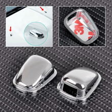 DWCX 2Pcs / Set Car High Quality Chrome Windscreen Washer Spray Nozzle Cover Trim Sticker Fit for Ford Ecosport 2013 2014 2015 2024 - buy cheap