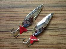 Fishing fish Spoon Lure Treble Hook Spinner baits 12g 2024 - buy cheap