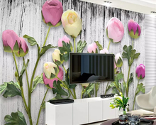 Beibehand-papel de parede personalizado, retrô, rosa, plano de fundo, parede europeu, sala de estar, quarto, decoração, mural, para paredes 3 d 2024 - compre barato