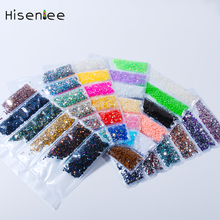 New 2MM 6000PCS High Guality Jelly AB Color Resin Rhinestone Flat Round Shape Fashion 3D Nail Art Jewelry Accessories Decoration 2024 - buy cheap