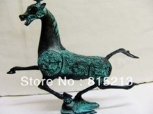 Wang 00043 exquisito Caballo de bronce china, golondrina, mosca 2024 - compra barato