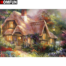 HOMFUN Full Square/Round Drill 5D DIY Diamond Painting "landscape" Embroidery Cross Stitch 5D Home Decor Gift A07615 2024 - buy cheap