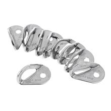 10x 10mm 3/8" Rock Climbing Caving 25KN 5620 LBS Anchor Bolt Hanger Plate 304 Stainless Steel for Belay Rescue Rigging Device 2024 - buy cheap