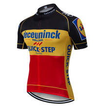 2019 Quick Step Cycling Jersey Tops Summer Racing Cycling Clothing Ropa Ciclismo Short Sleeve mtb Bike Shirt Maillot Ciclismo 2024 - buy cheap