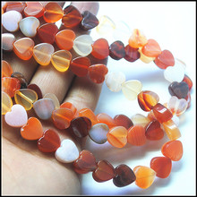 1 strings nature carnelian stone beads natural semi precious stone strings 15.5 inches good quality rectangle heart square shape 2024 - buy cheap