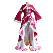 Re: Zero Kara Hajimeru Isekai Seikatsu Beatrice Cosplay Costume Re: Life In A Different World From Zero Full Set Red Dress 2024 - buy cheap