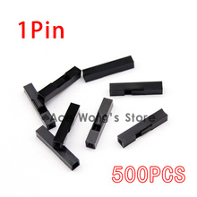 Free Shipping ! 500Pcs/lot 1P Dupont Jumper Wire Cable Housing Female Pin Connector 2.54mm Pitch 2024 - buy cheap