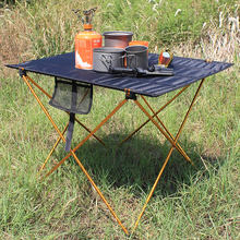 Outdoor Camping Table Camping Aluminium Alloy Picnic Table Waterproof Ultra-light Durable Folding Table Desk 2024 - buy cheap