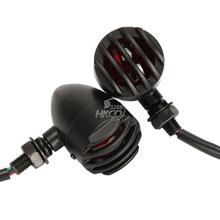 Luz de freio para cauda, preto, vermelho, para harley davidson honda kawasaki suzuki yamaha chopper bobber cruiser... 2024 - compre barato