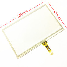 10pcs/lot New 4.3-inch 105mmx65mm Touch screen panels for AT043TN24 V.4,GPS navigator,105x65mm Touch Screen Digitizer Panel 2024 - buy cheap