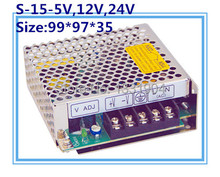 AC-DC LED switching power supply S-15,single phase output,AC input, output voltage can be selected 2024 - buy cheap