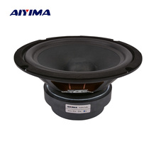 AIYIMA 1 шт. 8-дюймовый сверхнизкий динамик s 8 Ом 200 Вт 35 ядер 120 Магнитный аудио динамик низкочастотный динамик громкий динамик DIY для домашнего кинотеатра 2024 - купить недорого