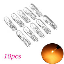 10Pcs 286 Indicator Dash Car Turn Light Bulbs 12V 1.2W Small Wedge Clear Fog Lights Car Headlights Lamp 2024 - buy cheap