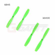 6045 10 пар зеленый цвет CW CCW пластиковый пропеллер KINGKONG для QAV FPV 250 Мультикоптер 2024 - купить недорого
