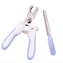 1Pcs Pet Toe Care Stainless Steel Dogs Cats Claw Nail Clippers Cutter Nail File Portable Scissors Trim Nails Pet Products 2024 - buy cheap