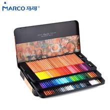 Marco Renoir 24/36/48/100 Color oily Professional Art Colour Pencils in the box 3100 lapices de colores 72 School Art Supplies 2024 - buy cheap