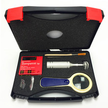 Factory Outlet QFH Cross cutter Tester Adesão Cross-Cut Tester Kit incluindo 1mm/2 milímetros lâminas com caixa de transporte 2024 - compre barato