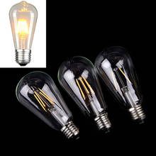 E27 LED Lamp St64 Vintage Edison Bulb E27 Incandescent Bulb Light 220v 2w 4w 6w 2024 - buy cheap