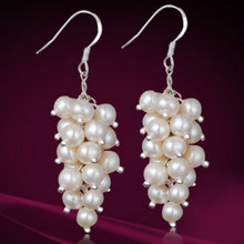 Earrings of Natural Freshwater Pearl Earrings Big Bohemia Drop Dangle Earrings for Women Girl Gift 2024 - buy cheap