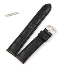 18mm 20mm 22mm Design Sporting Goods Soft Sweatband Faux Leather Strap Steel Buckle Wrist Watch Band For Watches Correa Reloj 2024 - buy cheap