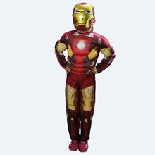 Los niños de Halloween de hierro hombre disfraces Cosplay Tony Stark papel jugar los niños día de carnaval de Navidad Fiesta de Purim vestido 2024 - compra barato