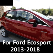 Для Ford Ecosport 2013-2018 накладки на столбик окон автомобиля из нержавеющей стали декоративная наклейка внешние аксессуары автомобильные аксессуары 2024 - купить недорого