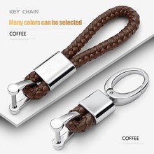 Fashoin Metal+Leather Car Keychain Key Chain Key Ring Keyring For Toyota Avensis Corolla Prius Camry Vitz RAV etc 2024 - buy cheap