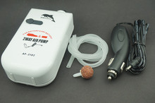 Bomba de ar elétrica silenciosa recarregável, 5w, 12v, para aquário, bateria de oxigênio para peixes 2024 - compre barato