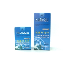 Quality 100pcs Huanqiu sterile disposable acupuncture needle one needle one tube beauty massage tube needle 0.25/0.30/0.35m 2024 - buy cheap