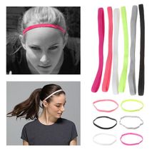 Hot Women Men Elastic Sports Football Yoga Hairband Non-slip Headband Hair Fabric Rope Non-slip Silicone Lining 2024 - buy cheap