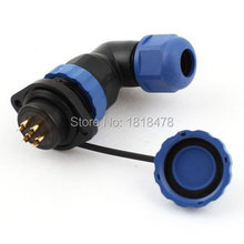 SD20 20mm 7 Pin 7P Flange Waterproof Aviation Connector Plug Socket Elbow IP68 2024 - buy cheap