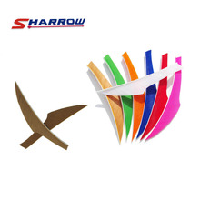 40 Pieces Archery Arrow Feather 4inch 8-Color For Choice KING Turkey Feather Solid Color Feather 2024 - buy cheap