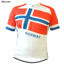 Camiseta clásica del equipo Norge Norway, Maillot de ciclismo personalizado, nueva 2024 - compra barato