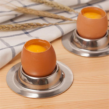 Stainless Steel Multi-Function Disc Egg Tray Round Egg Tray Egg Cup Bold Spring Egg Rack Kitchen Tools 2024 - buy cheap