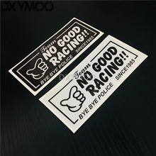 Car Styling Decal Japanese No Good Racing Since 1985 JDM Drift Motocross Bike Laptop Decorate Sticker 14x6cm 2024 - buy cheap