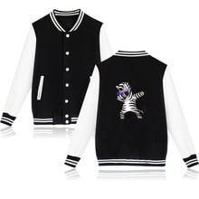 dabbing Aminal Kawaii Cartoon print fashion Baseball Jacket men women Sweatshirts coats tops casual long sleeve hoodies Jackets 2024 - buy cheap