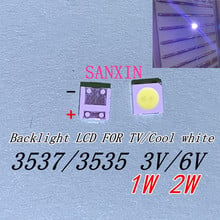 Cuentas de luz trasera de TV LG Innotek LCD, diodo de retroiluminación de TV, aplicación de reparación, 2W, 6V, 3V, 1W, 1000 SMD, 50-3535 Uds. 2024 - compra barato