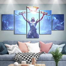 5 шт. Kabal Mortal Kombat видео игра плакат HD мультфильм Настенная картина холст картины фантазия настенная живопись для домашнего декора 2024 - купить недорого