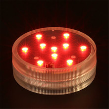 Florero LED sumergible con control remoto, luz para decoración de boda, 20 unidades/lote, 3AAA, 10 colores 2024 - compra barato